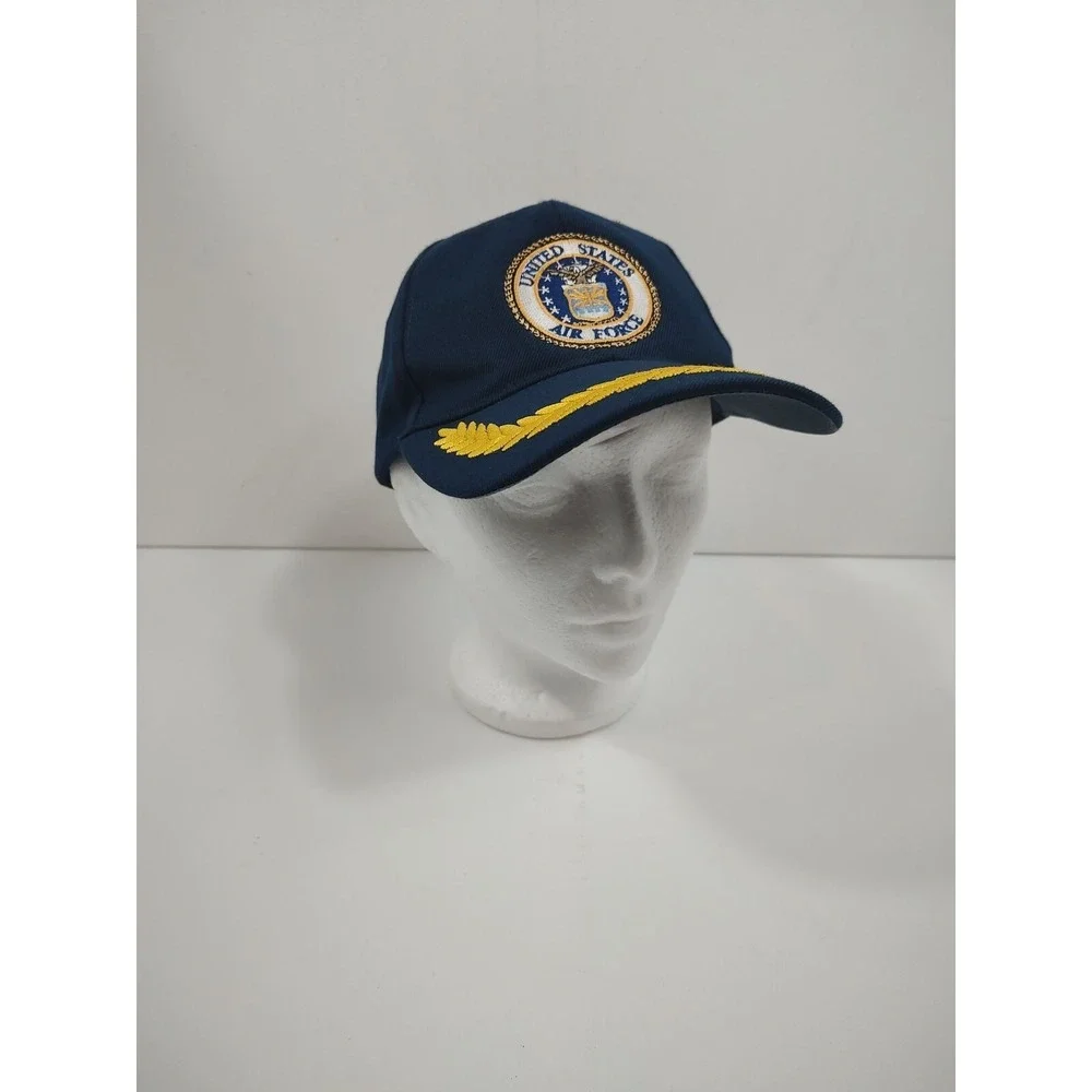 United States Air Force Black Baseball Cap‎ USA Hat
